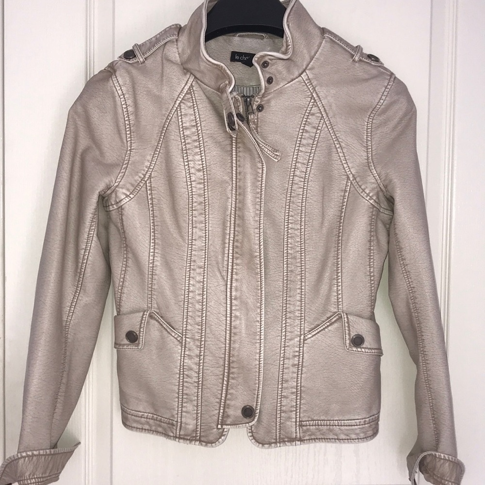Le Chateau Nude Moto Jacket